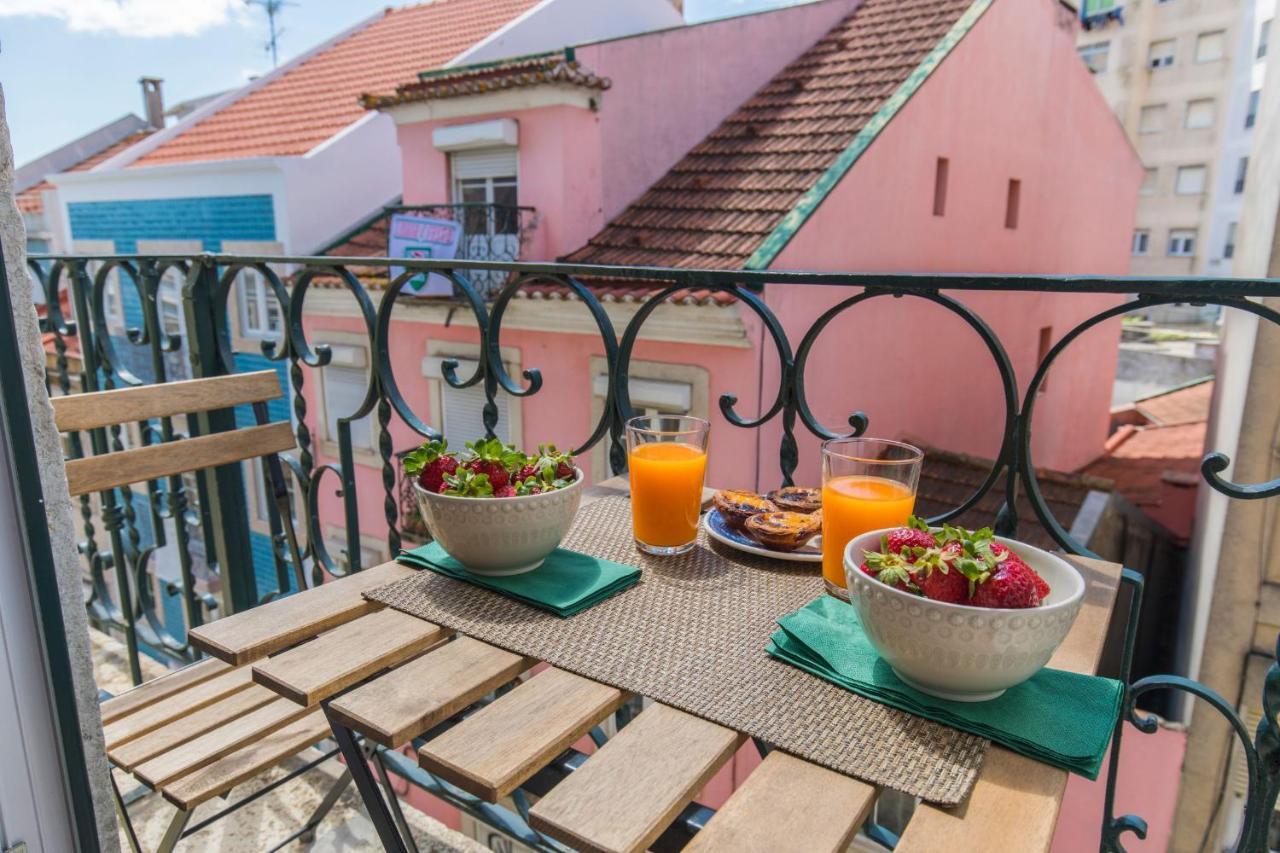 Lovelystay - Sunny Flat W/ Balcony Overseeing Graca And River Lizbona Zewnętrze zdjęcie